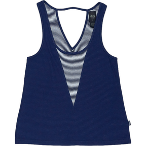 Stussy Navy Striped Tank Top