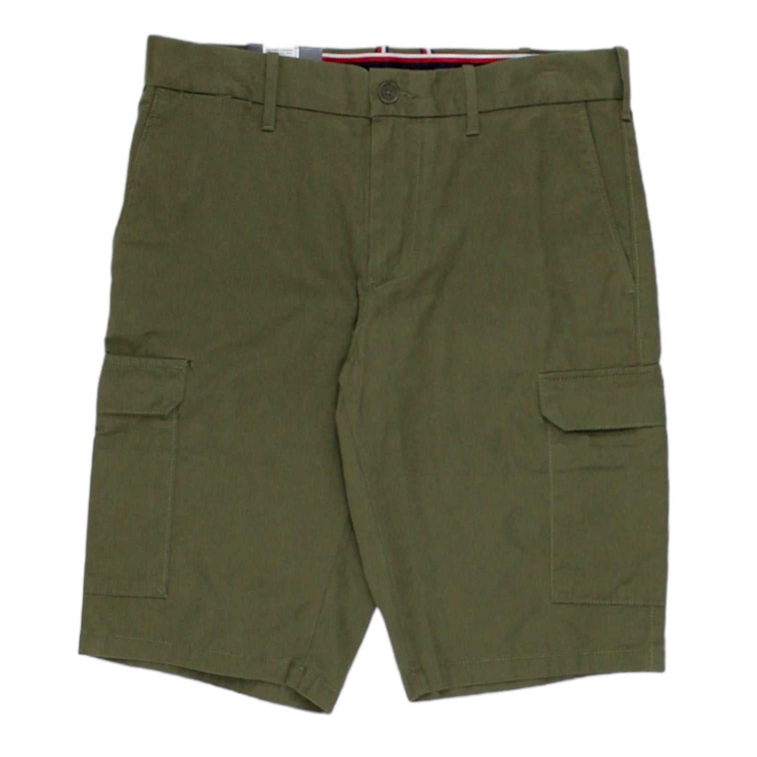 Tommy Hilfiger Army Green John Cargo Shorts