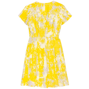 Jonathan Saunders Yellow Fit & Flare Dress