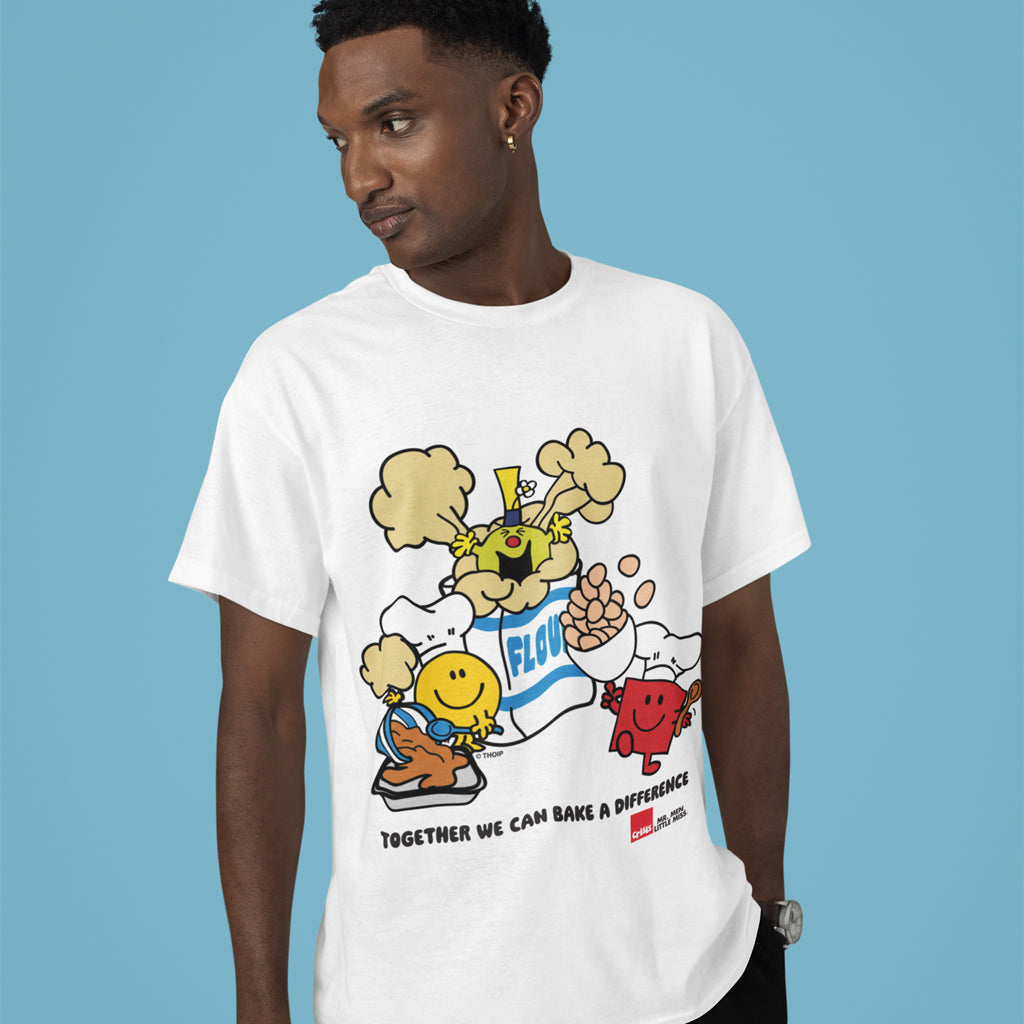 Bake for Crisis - Mr Men T-shirt