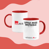 Little Miss Invisible Keyhole Large Porcelain Colour Handle Mug