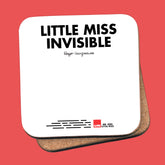 Little Miss Invisible Keyhole Coaster