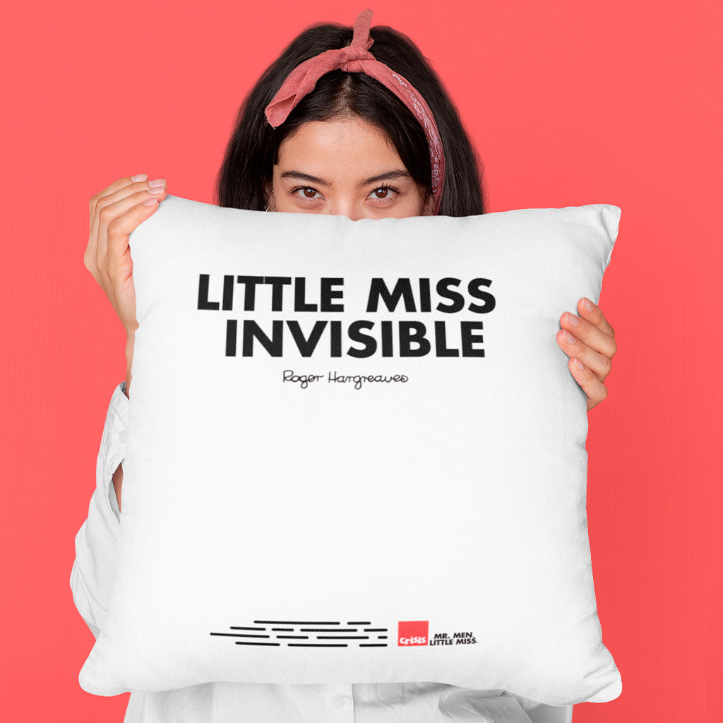 Little Miss Invisible Keyhole Cushion