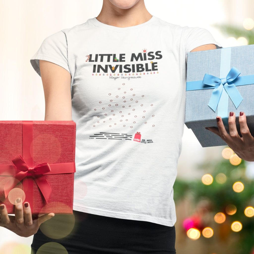 Little Miss Invisible Christmas T-Shirt