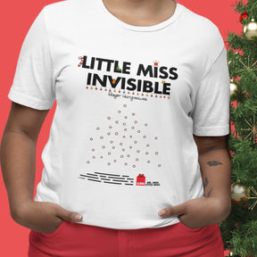 Little Miss Invisible Christmas T-Shirt