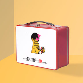 Little Miss Sunshine Keyhole Metal Lunch Box