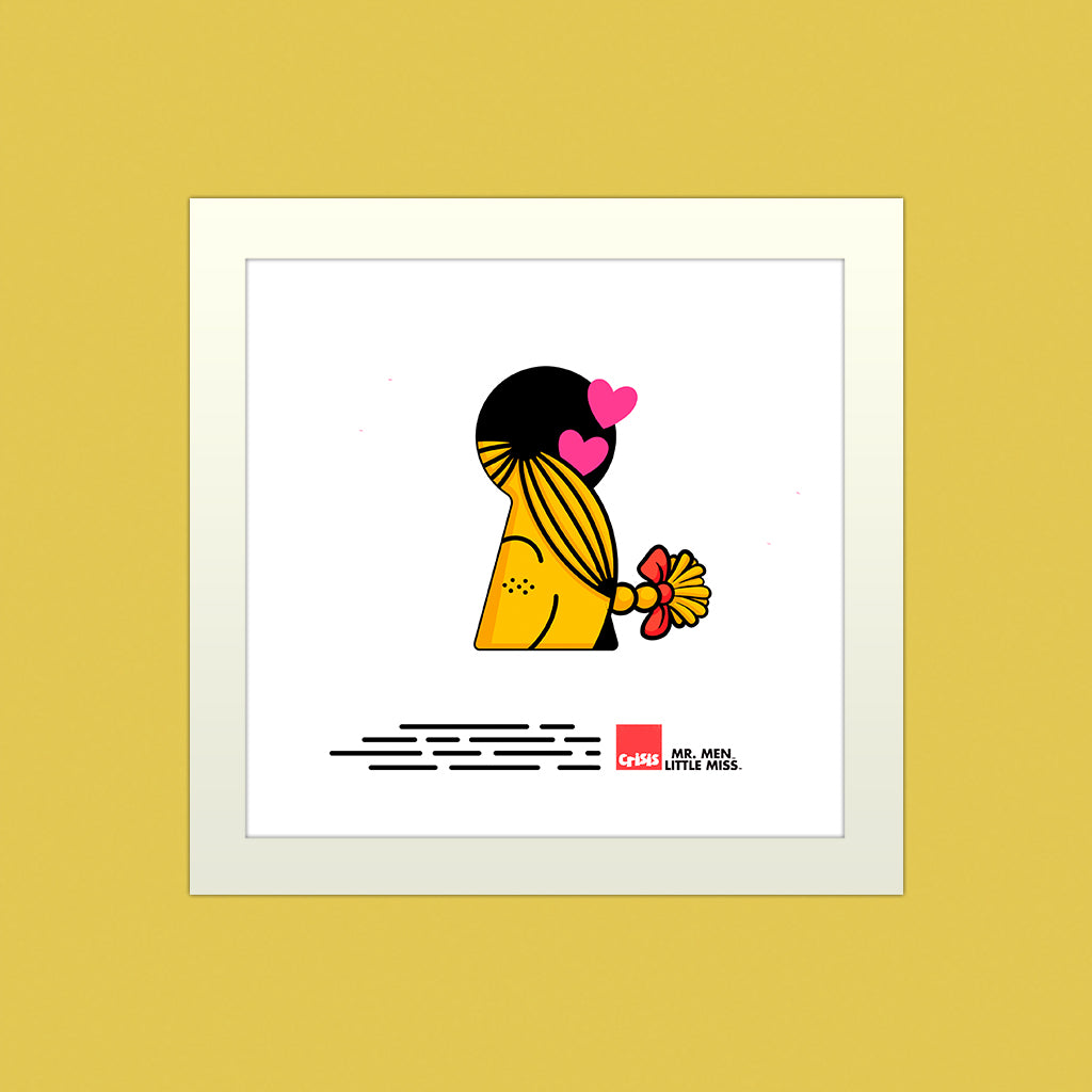 Little Miss Sunshine Keyhole Art Print