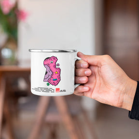 Little Miss Surprise Keyhole Enamel Mug