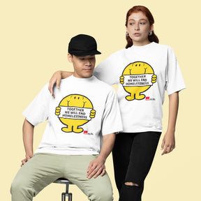 Crisis + Mr Happy T-shirt