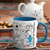 Mr Cool 'The coolest of them all' - Colour Handle Mug