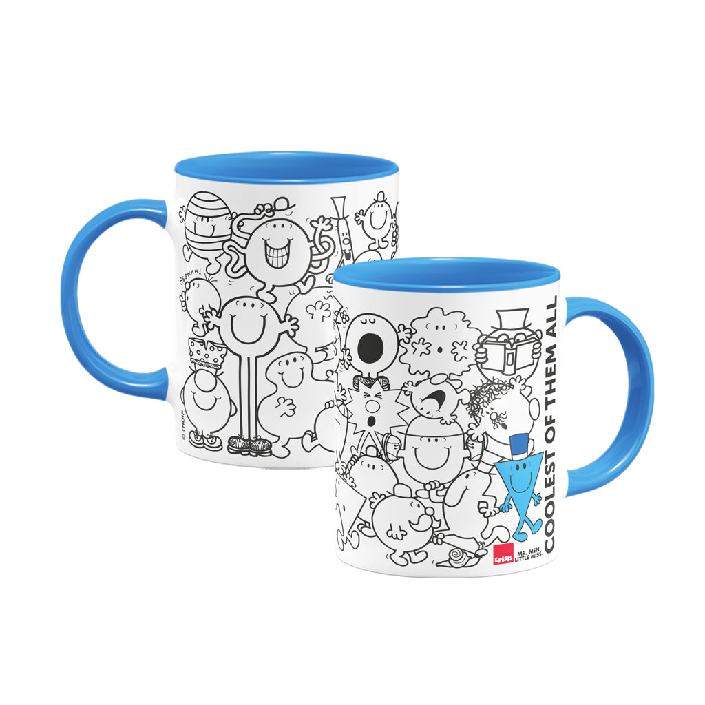 Mr Cool 'The coolest of them all' - Colour Handle Mug