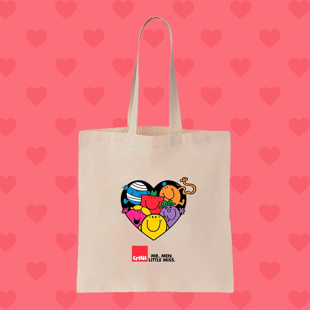 Mr Men & Little Miss Valentine Tote Bag