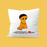 Mr. Happy Keyhole Cushion