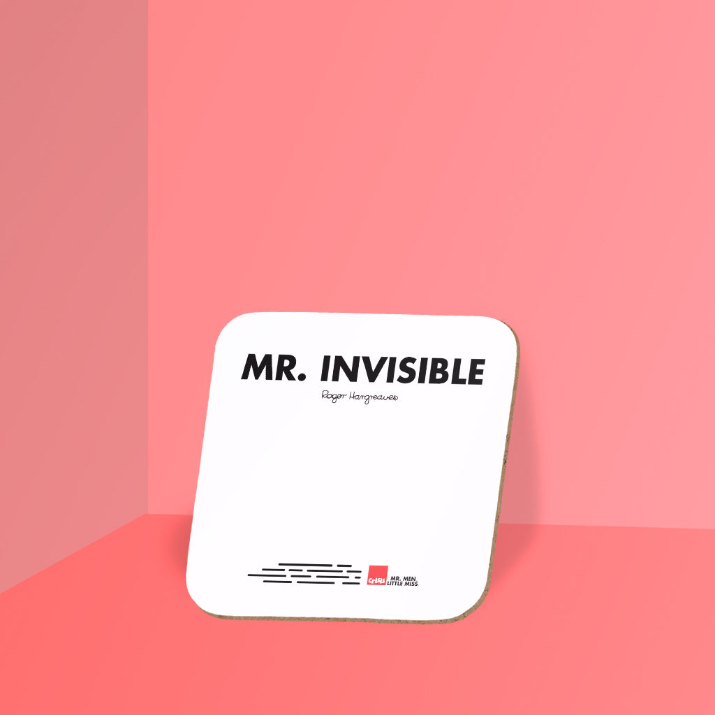 Mr. Invisible Keyhole Coaster