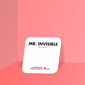 Mr. Invisible Keyhole Coaster