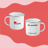 Mr. Invisible Keyhole Enamel Mug