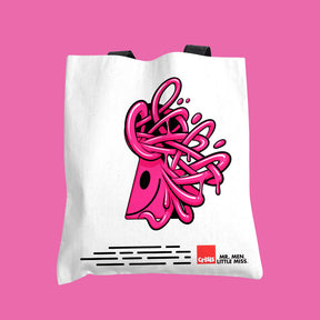 Mr. Messy Keyhole Tote Bag