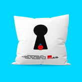 Mr. Small Keyhole Cushion