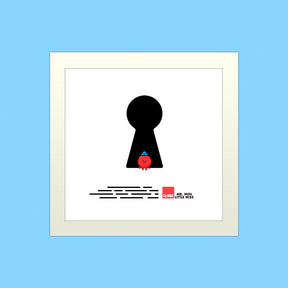 Mr. Small Keyhole Art Print