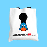 Mr. Sneeze Keyhole Tote Bag