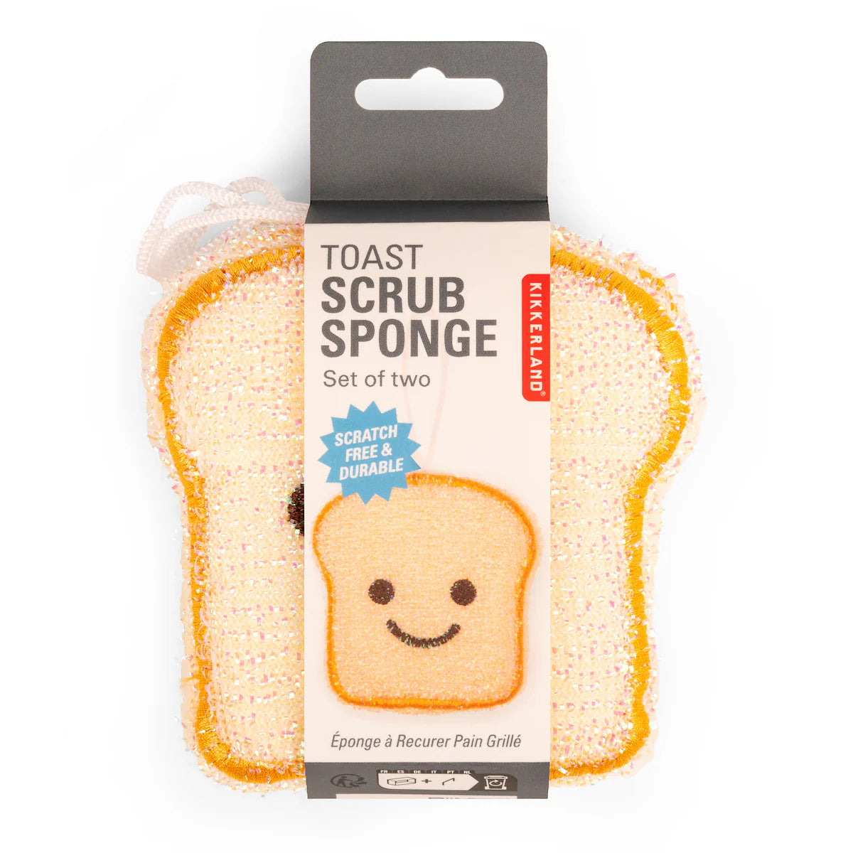 Toast Scrub Sponge Duo