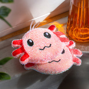 Axolotl Scrub Sponge