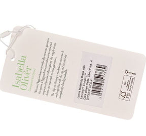 Isabella Oliver Green Lonna Maternity Dress