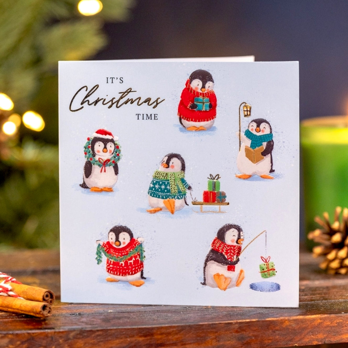 Crisis Cute Penguin Cards - Pack of 8