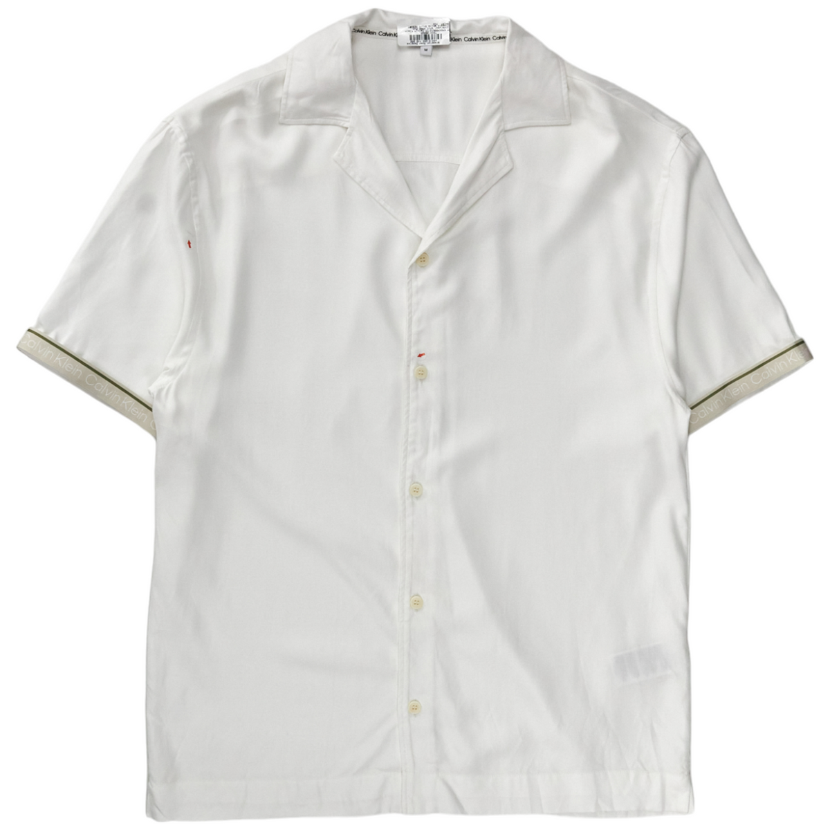 Calvin Klein White Resort Shirt