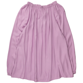 NRBY Lilac Gathered Neck Blouse