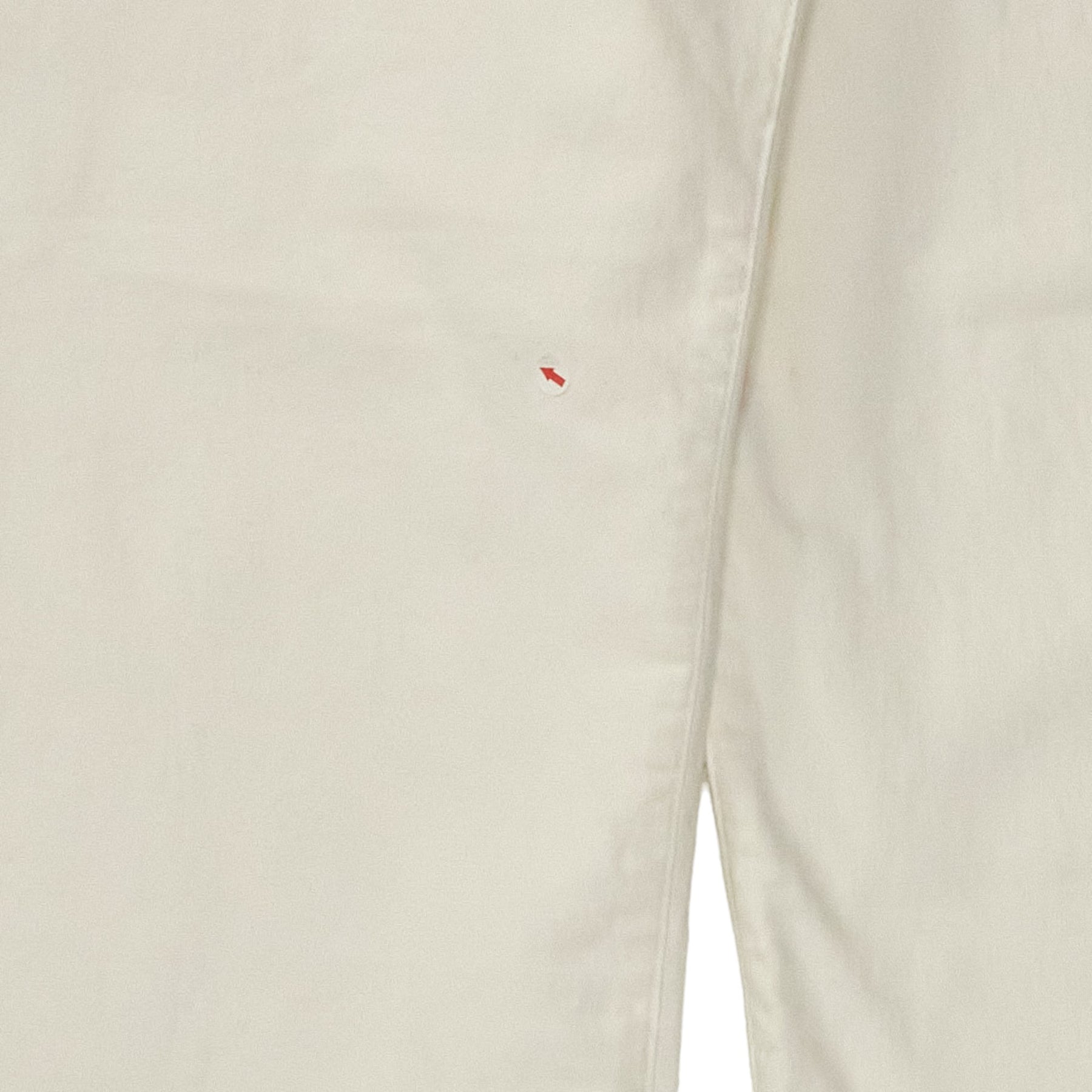 NRBY White Wide Cropped Jeans