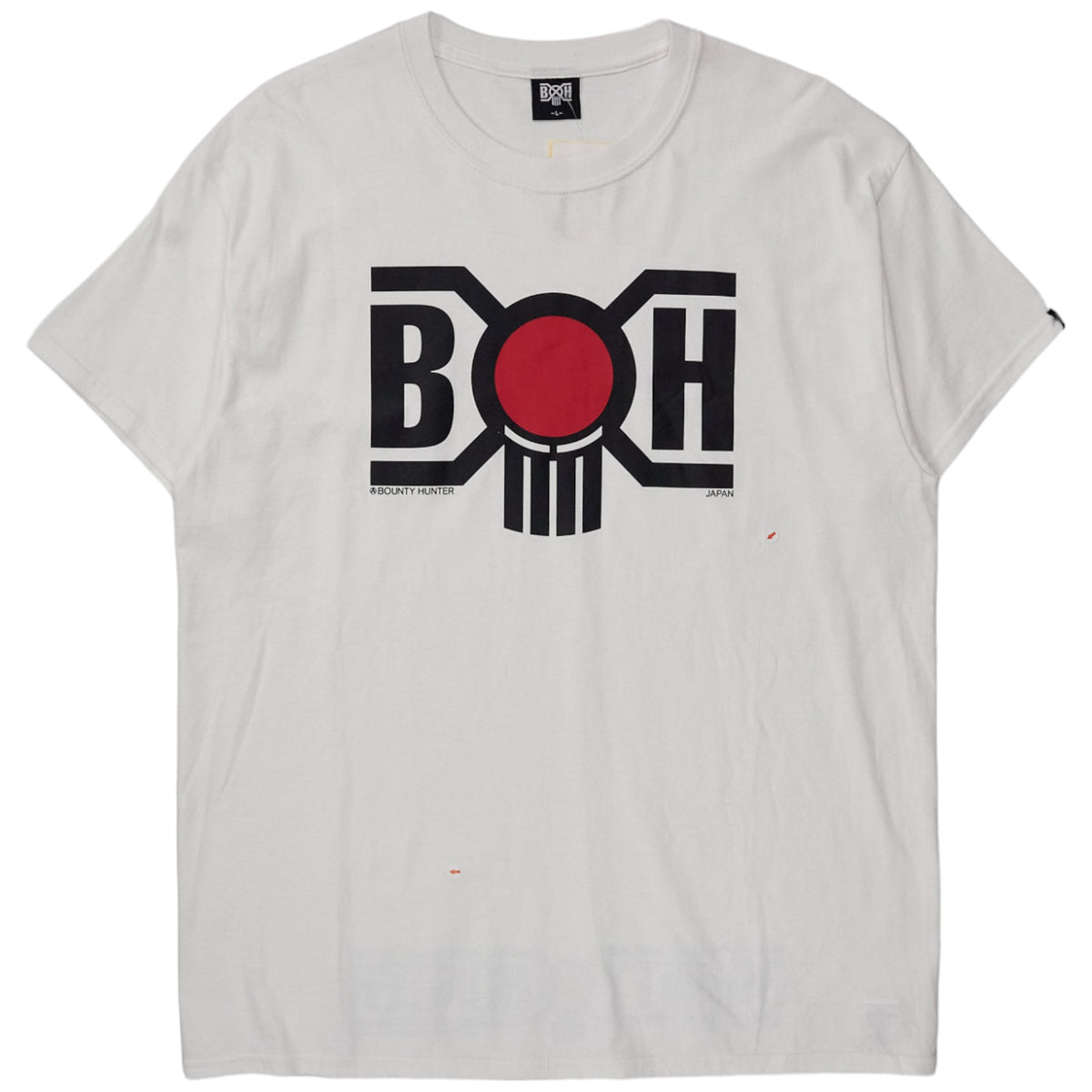 Bounty Hunter White Japan Logo Tee