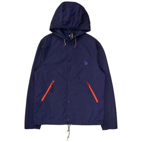 Paul Smith Navy Zebra Nylon Jacket