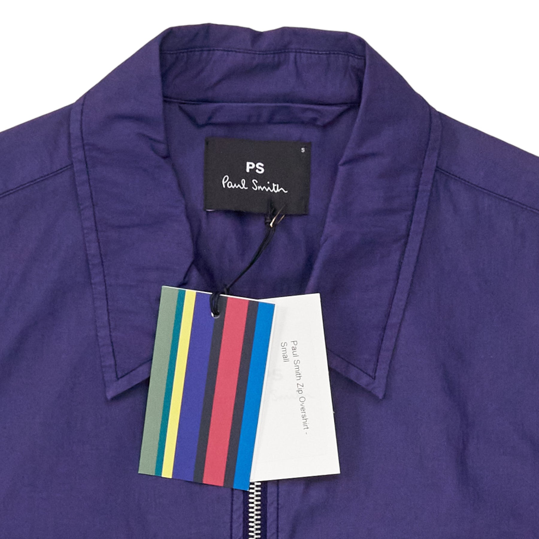 Paul Smith PS Navy Zip Overshirt