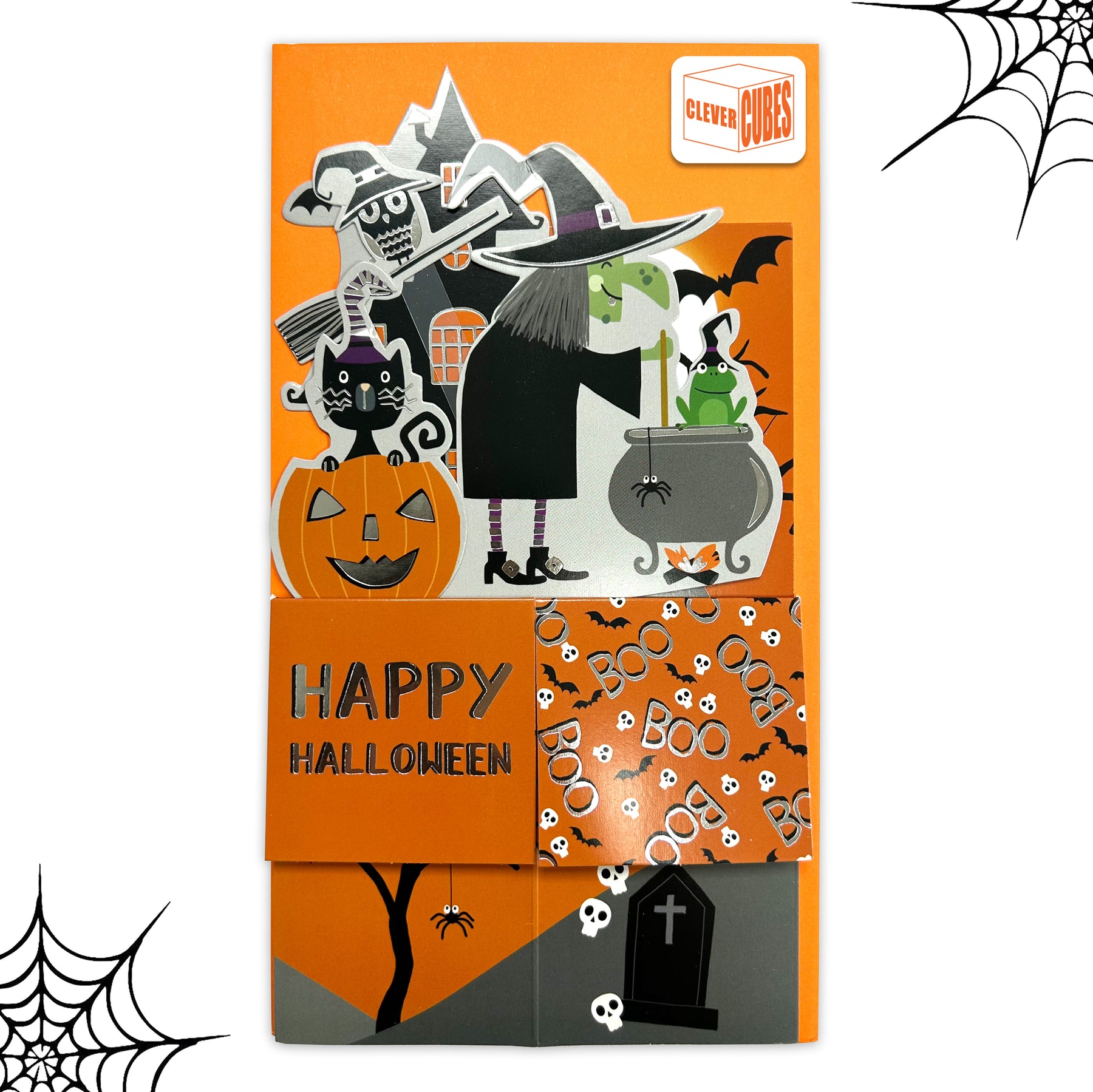 Clever Cube Halloween Pop Up Cards/Decorations (6 designs)