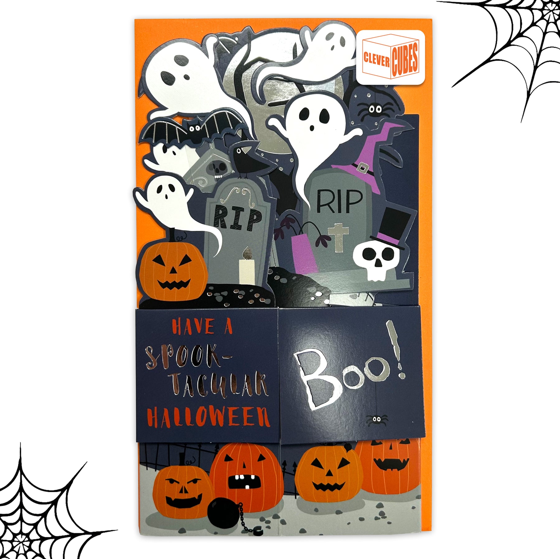 Clever Cube Halloween Pop Up Cards/Decorations (6 designs)