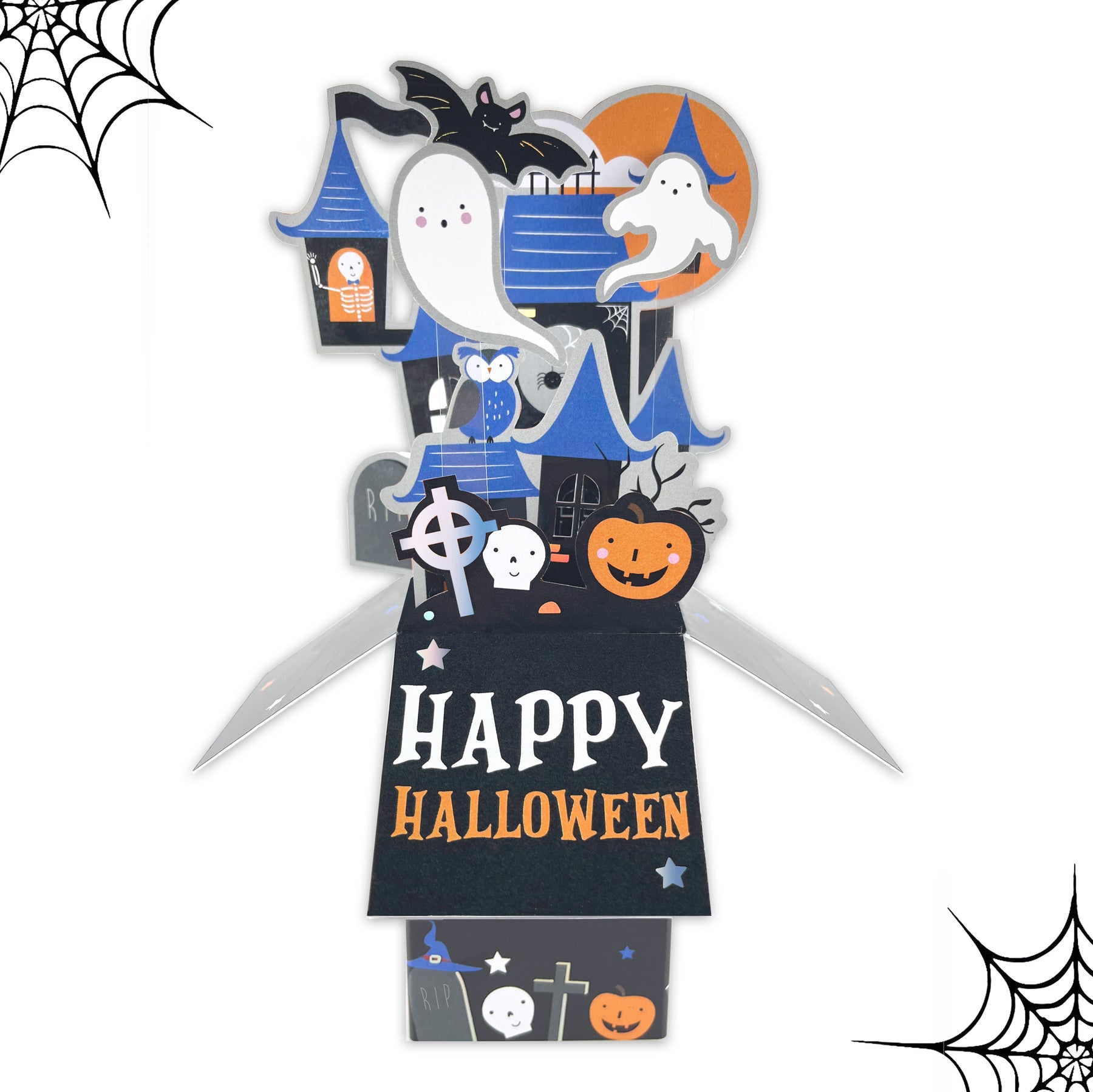 Clever Cube Halloween Pop Up Cards/Decorations (6 designs)