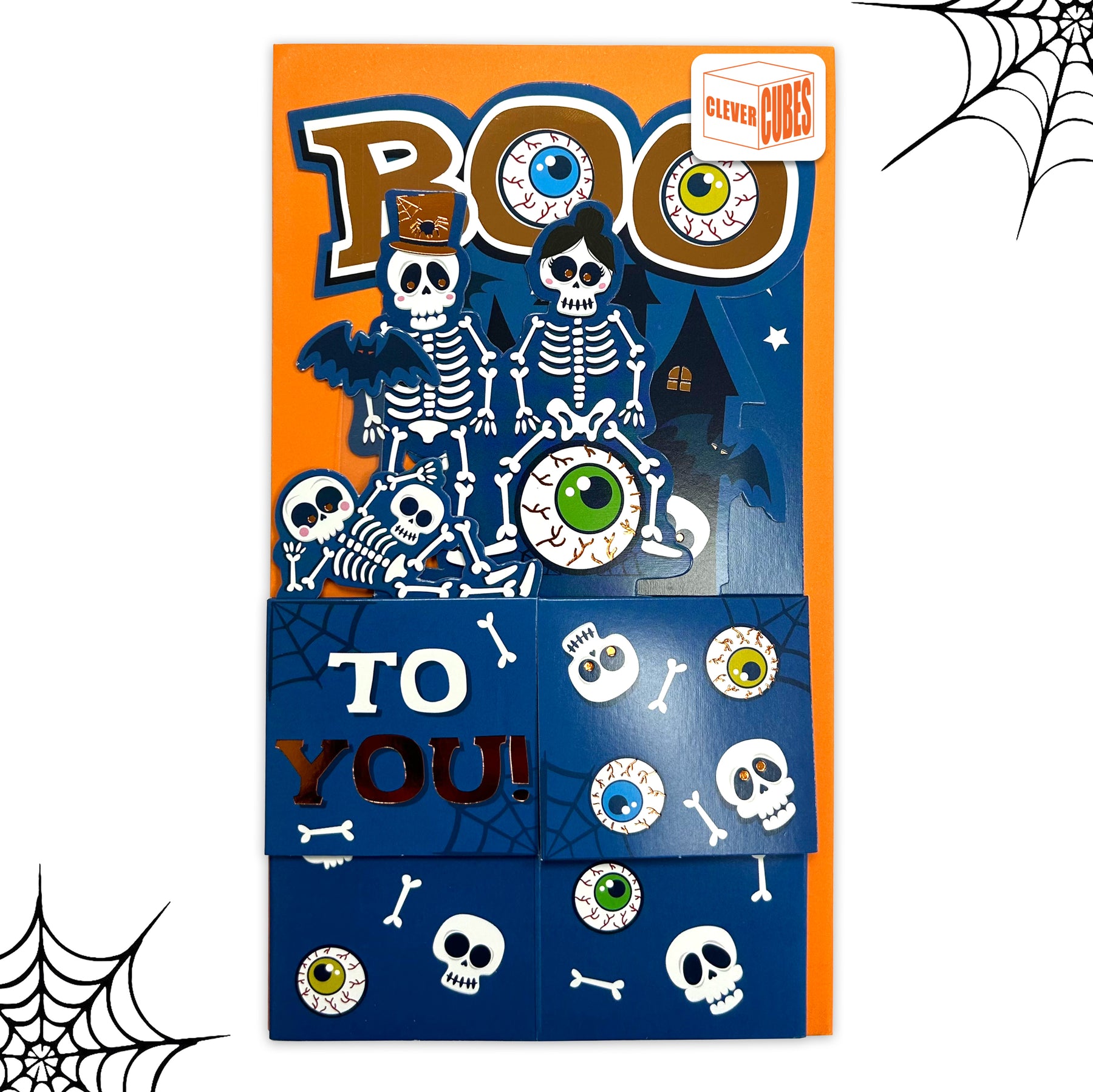 Clever Cube Halloween Pop Up Cards/Decorations (6 designs)