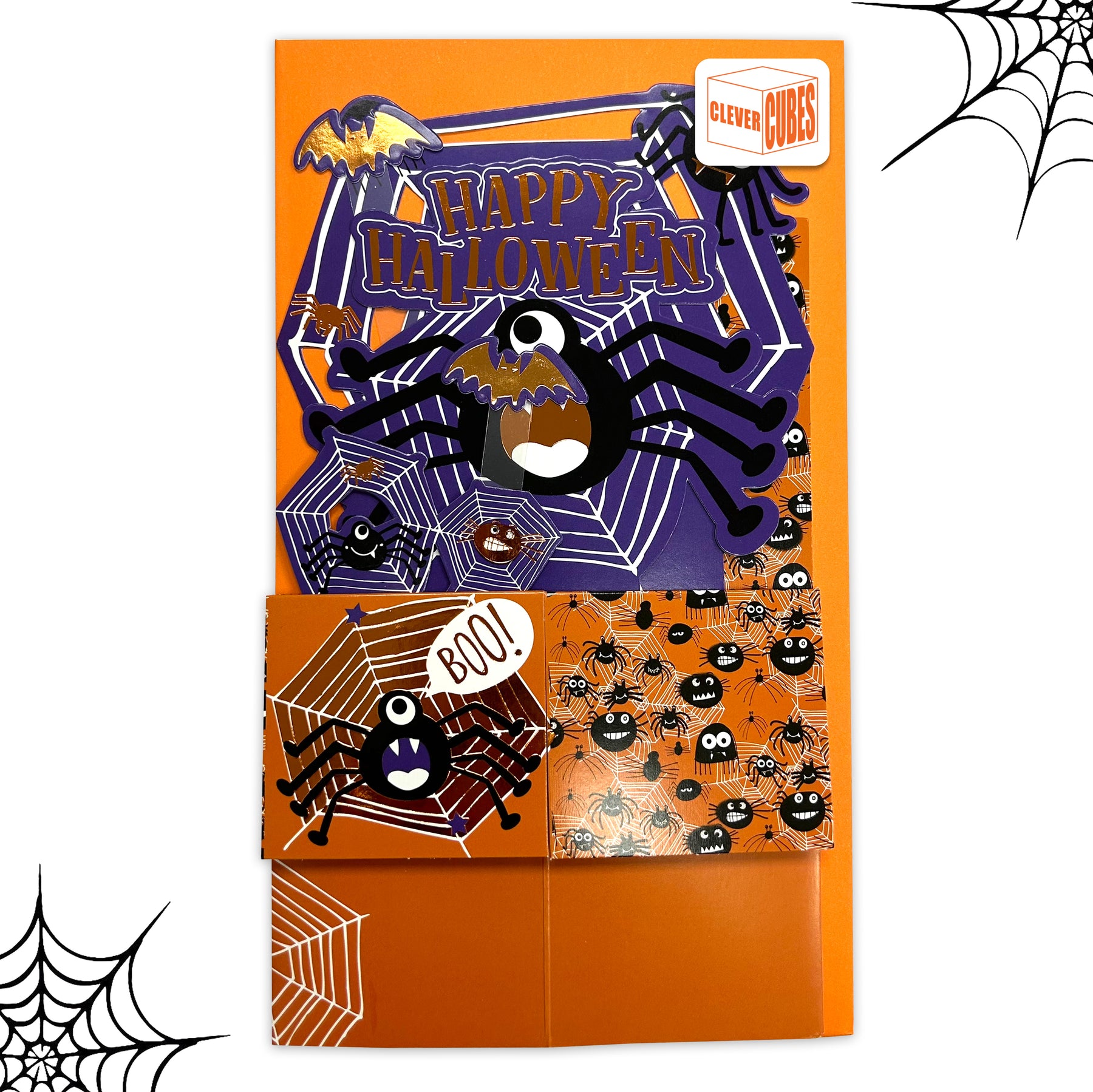 Clever Cube Halloween Pop Up Cards/Decorations (6 designs)