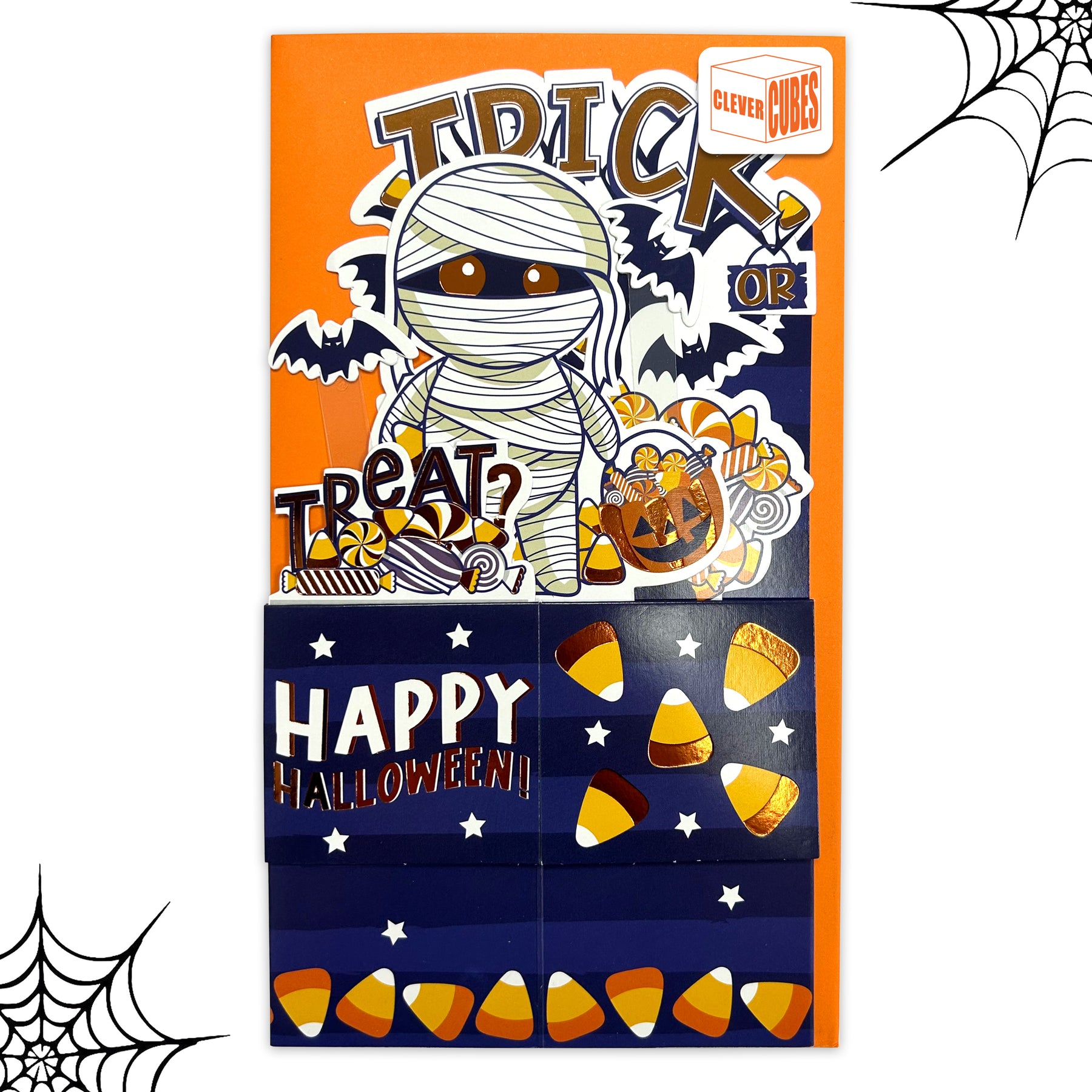 Clever Cube Halloween Pop Up Cards/Decorations (6 designs)