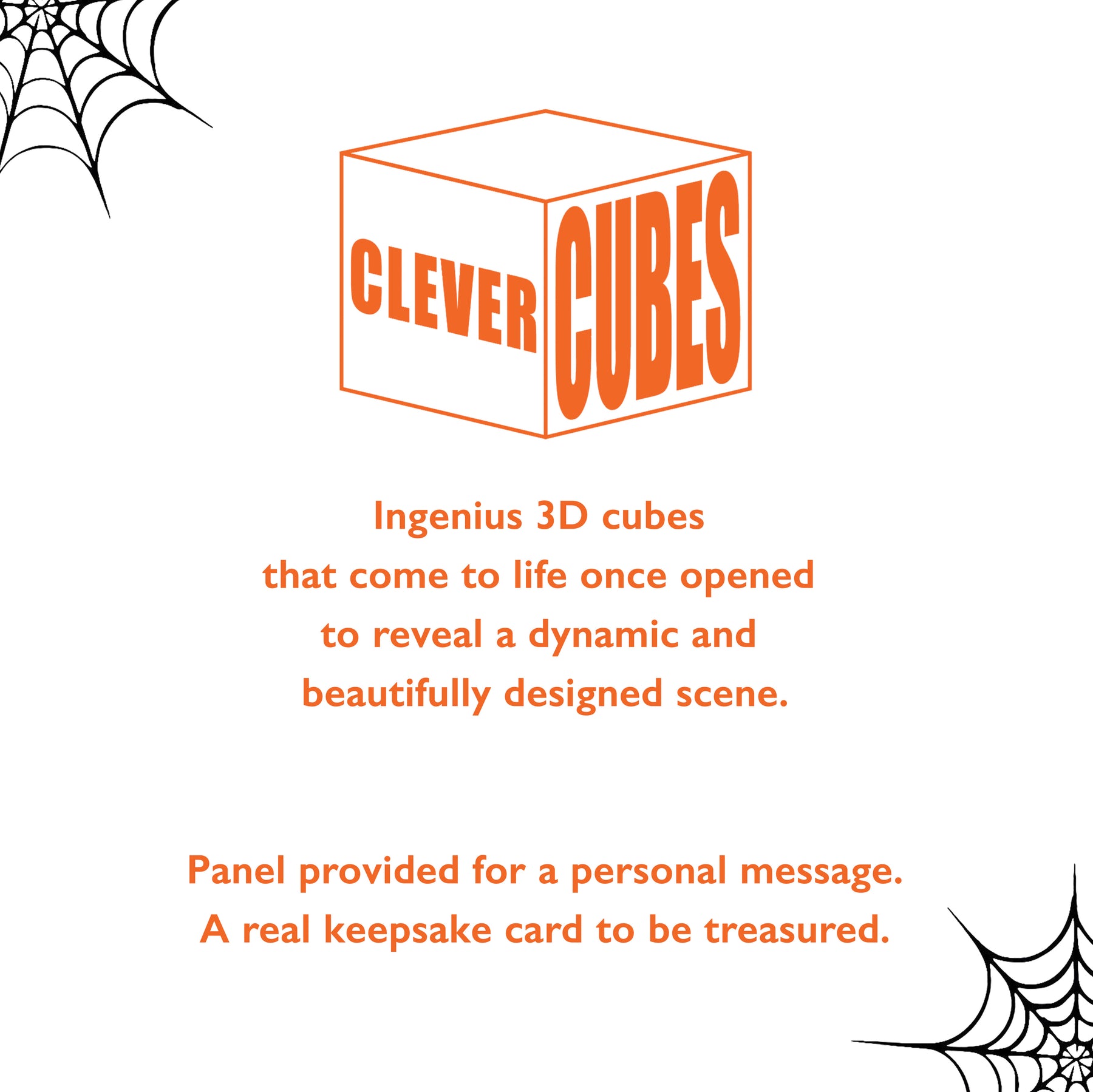 Clever Cube Halloween Pop Up Cards/Decorations (6 designs)