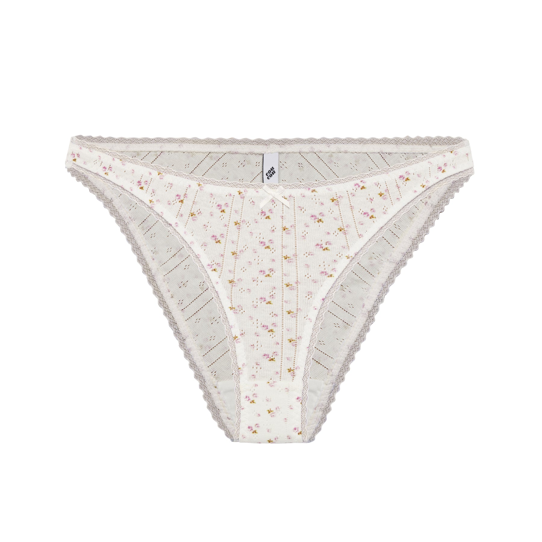 Cou Cou The High Rise Thong - Rose