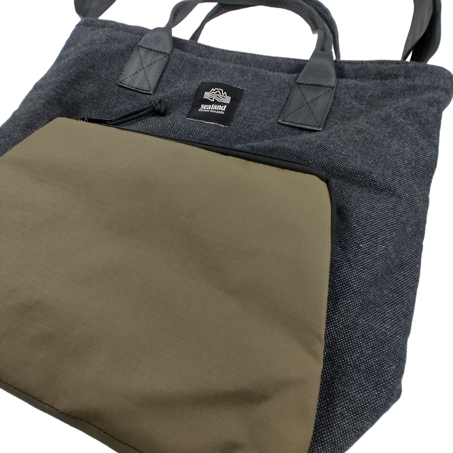 Sealand Grey Jammie Tote Bag