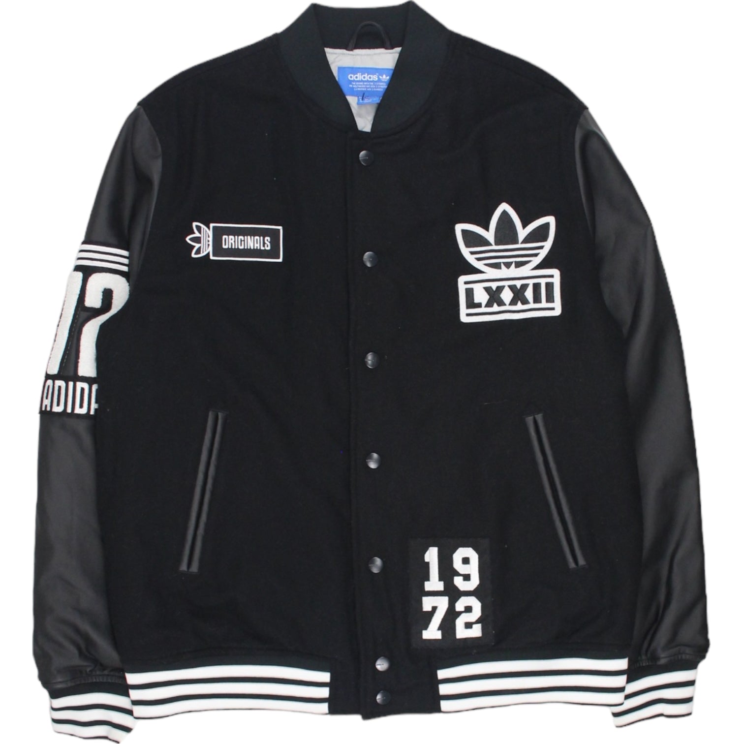 Adidas Originals Black 72 Varsity Jacket