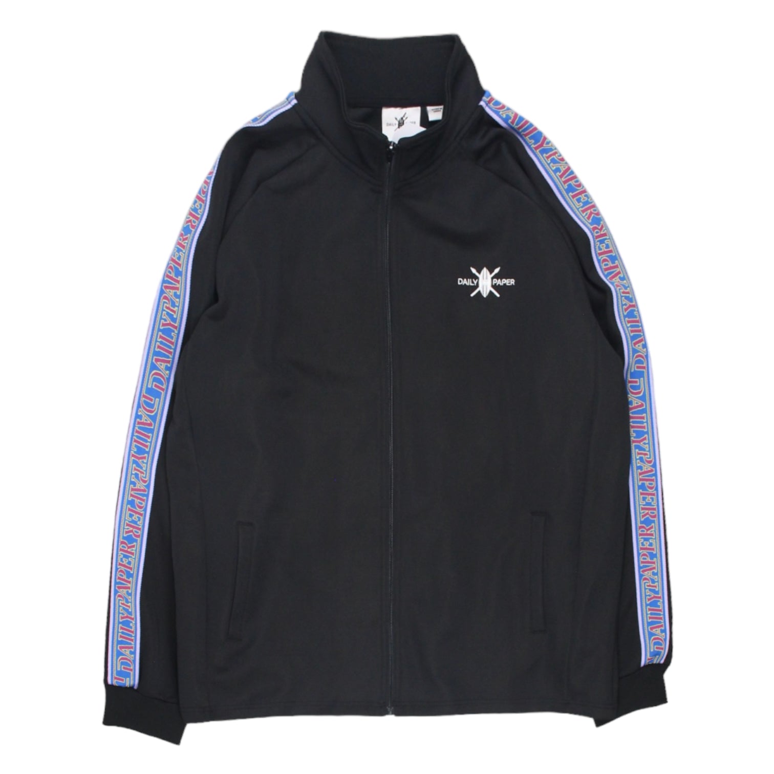 Daily Paper Black/Multi TapeVest Jacket