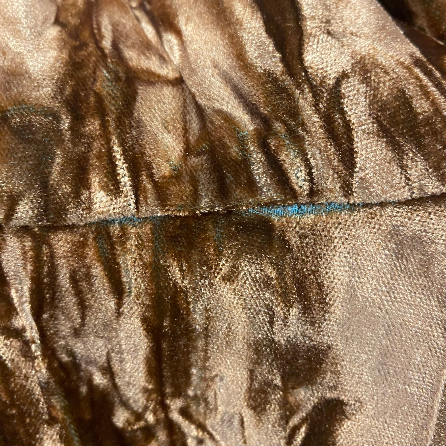 Orla Kiely Brown Crushed/Devore Velvet Dress