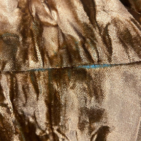 Orla Kiely Brown Crushed/Devore Velvet Dress
