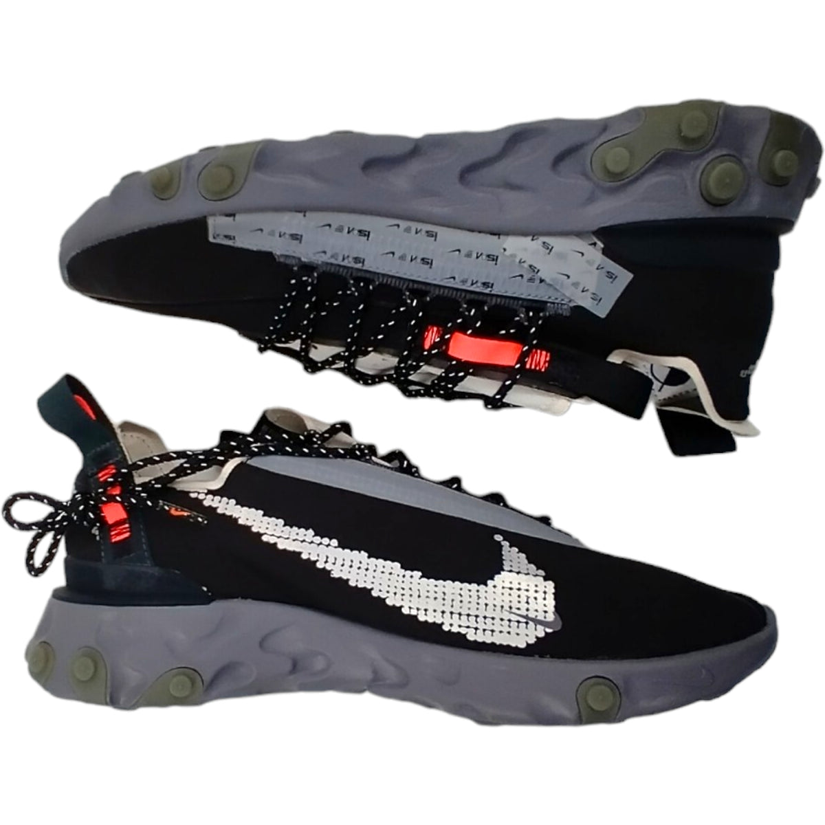 Nike Black/Silver React WE ISPA