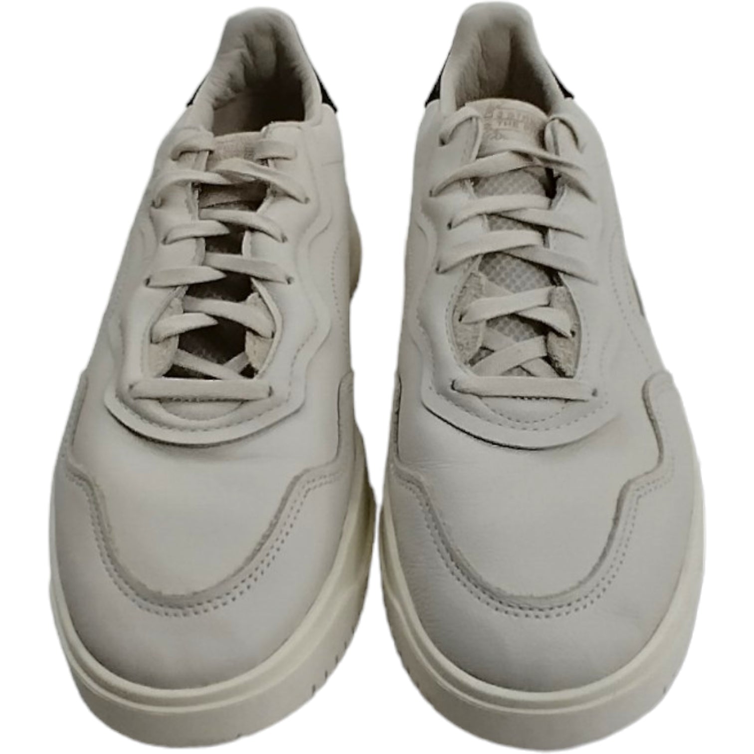 Adidas Cream/White Super Court Shoe