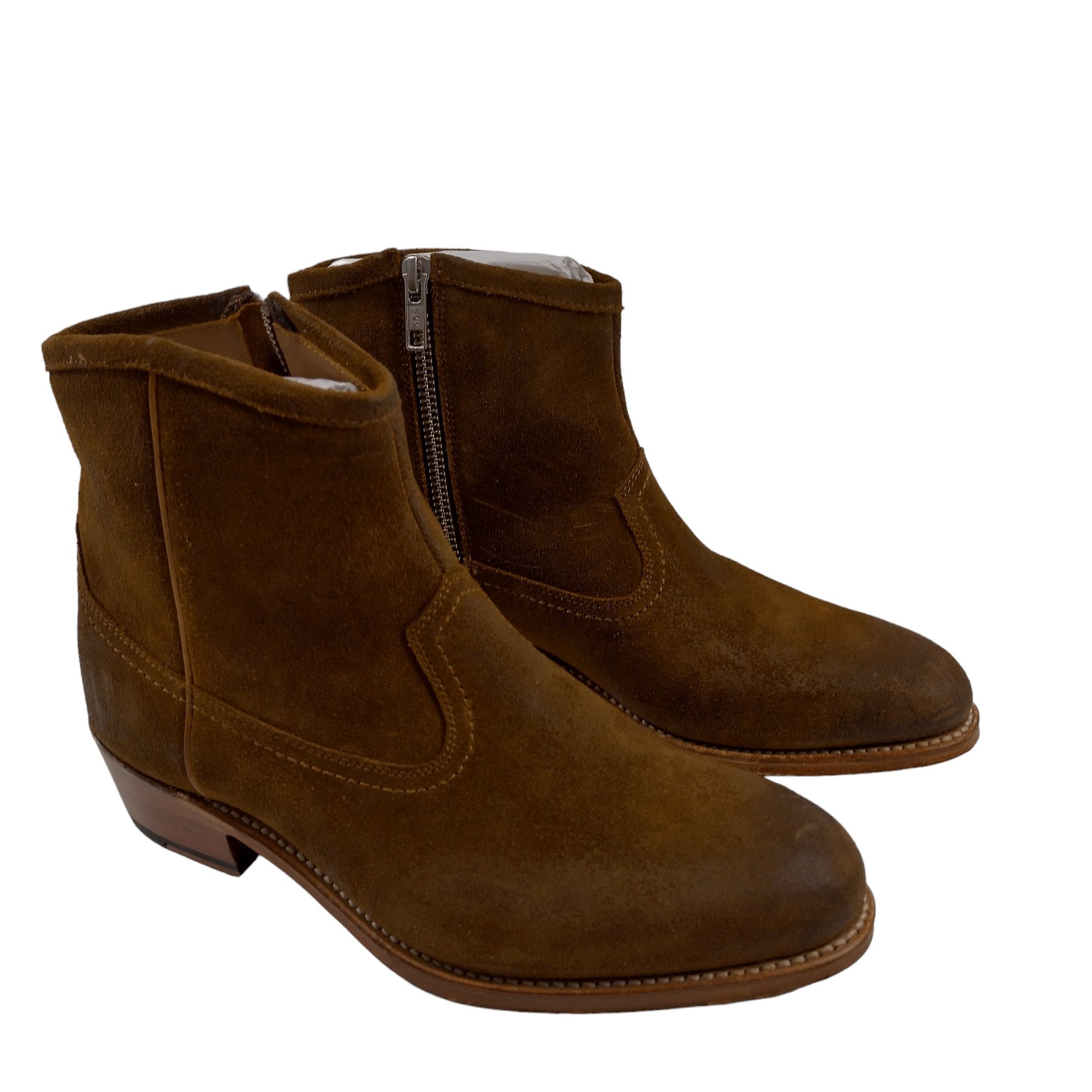 Grenson Brown Suede Kelly Boots